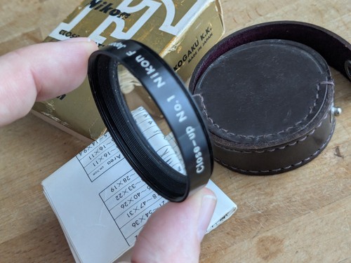 Nikon nikkor 52mm - f, close-up